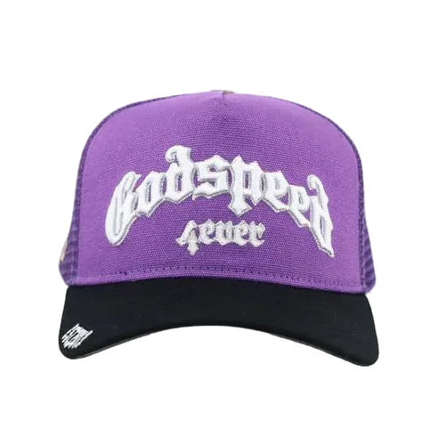 Godspeed GS Forever Trucker Hat (Purple/Black)