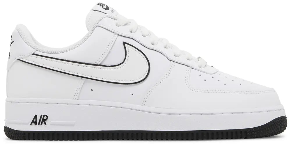 Nike Air Force 1 '07 'White Black Outline'