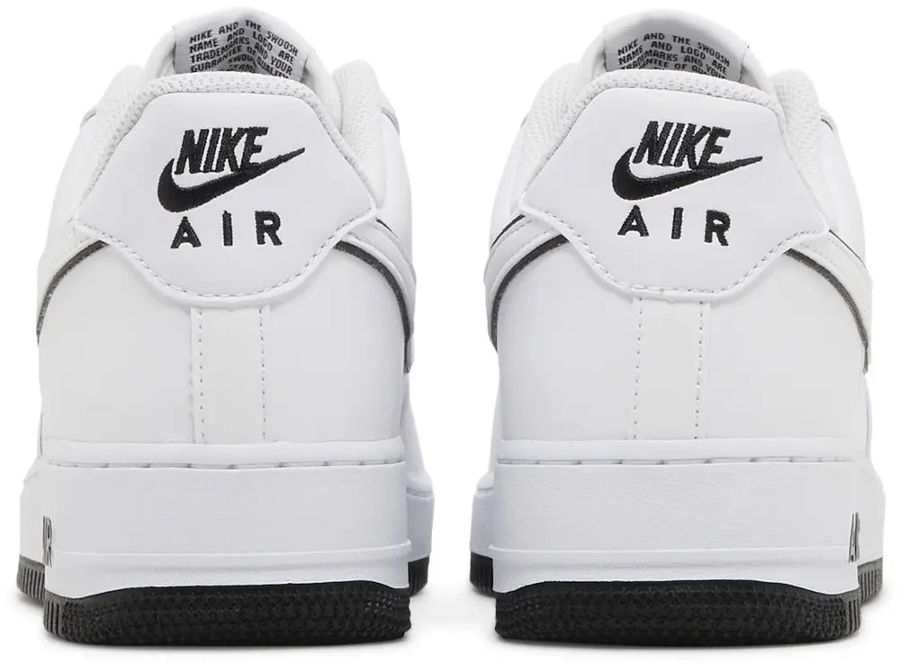 Nike Air Force 1 '07 'White Black Outline'