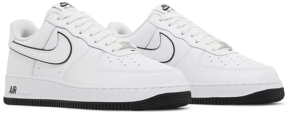 Nike Air Force 1 '07 'White Black Outline'