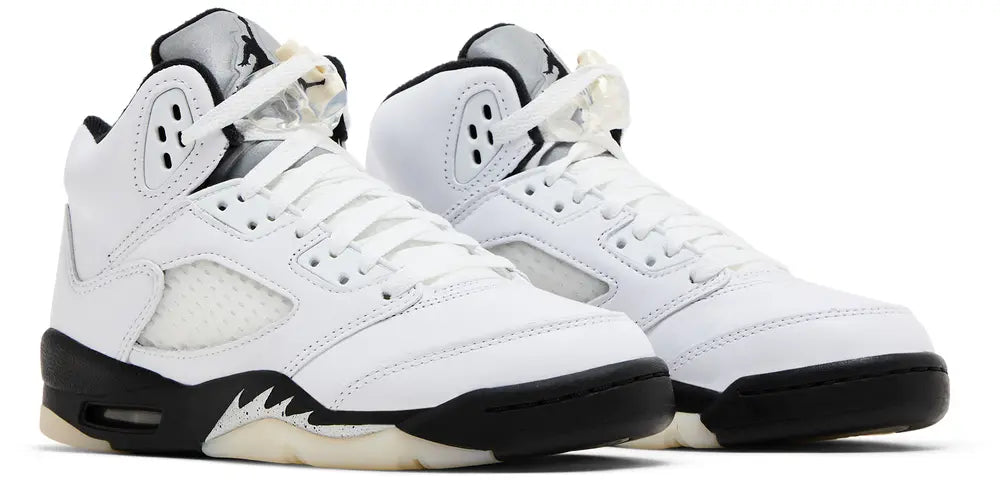Air Jordan 5 Retro GS 'White Black'