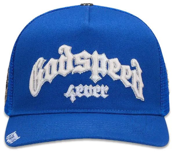 Godspeed Forever Trucker Hat 'Royal Blue'