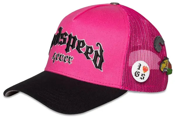 Godspeed Forever Trucker Hat 'Pink/Black'