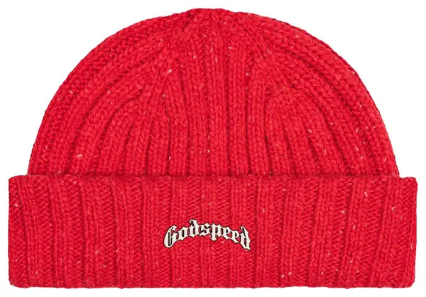 Godspeed OG Logo Emblem Beanie 'Red'