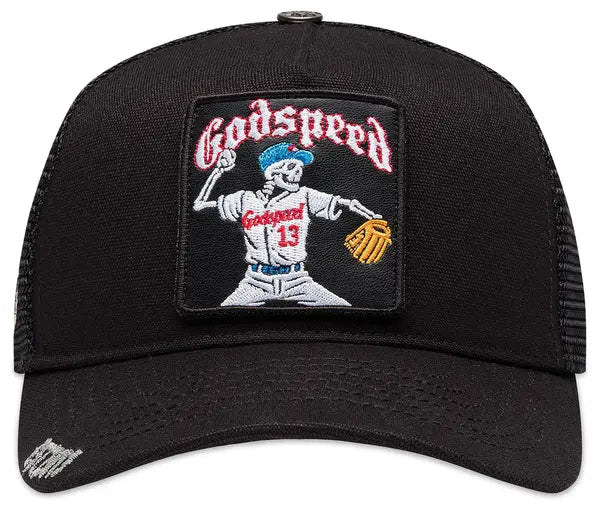 Godspeed Mood Trucker Hat II 'Black Interchangeable Patches'