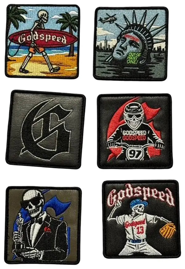 Godspeed Mood Trucker Hat II 'Black Interchangeable Patches'