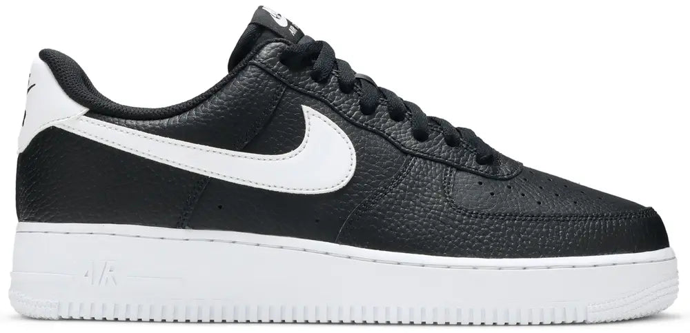 Nike Air Force 1 '07 'Black White Tumbled'
