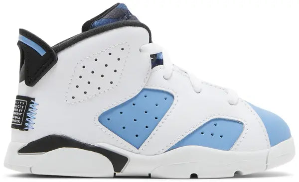 Air Jordan 6 Retro TD 'UNC Home'