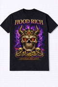 HOOD RICH T-SHIRT SKULL