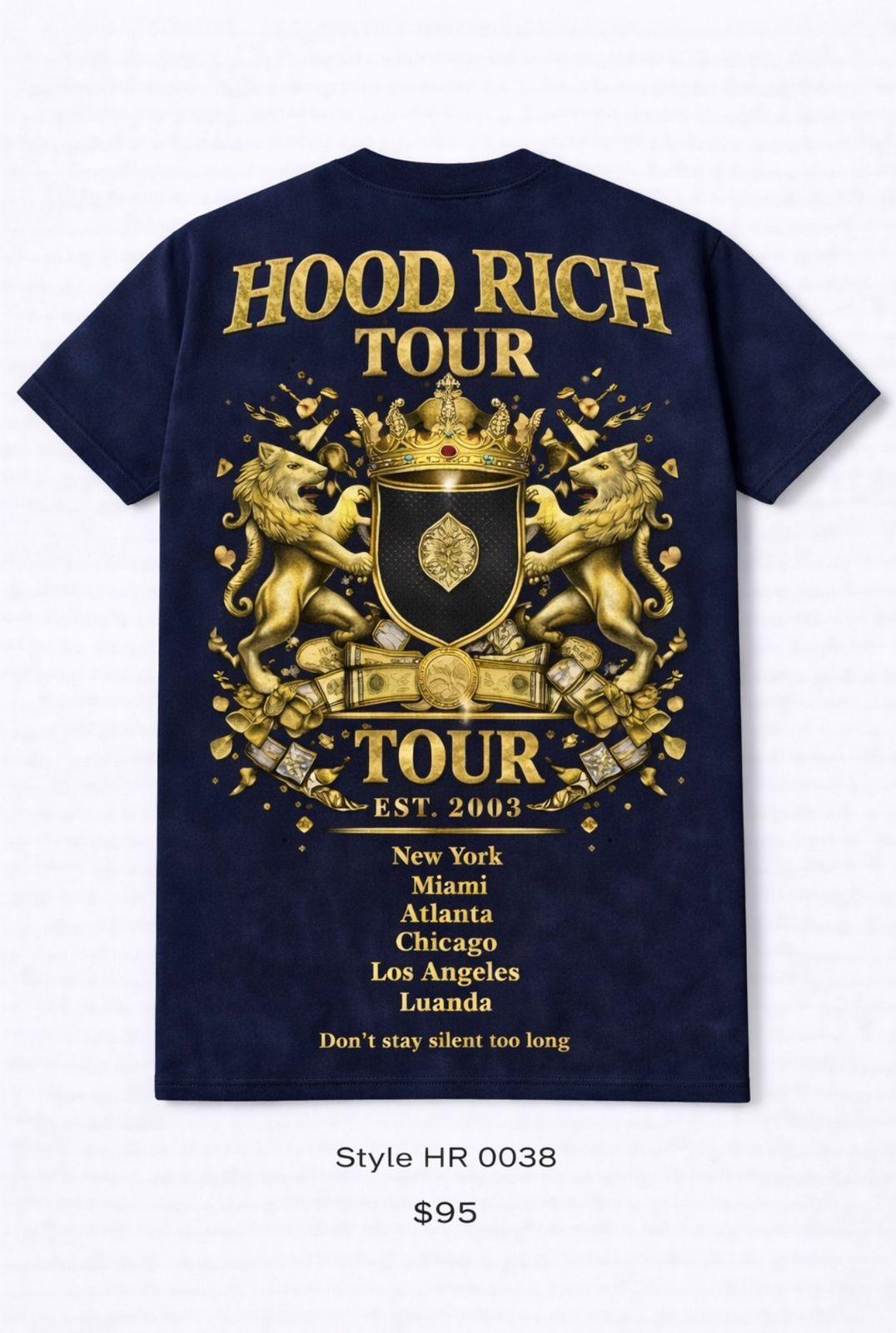 HOOD RICH T-SHIRT TOUR