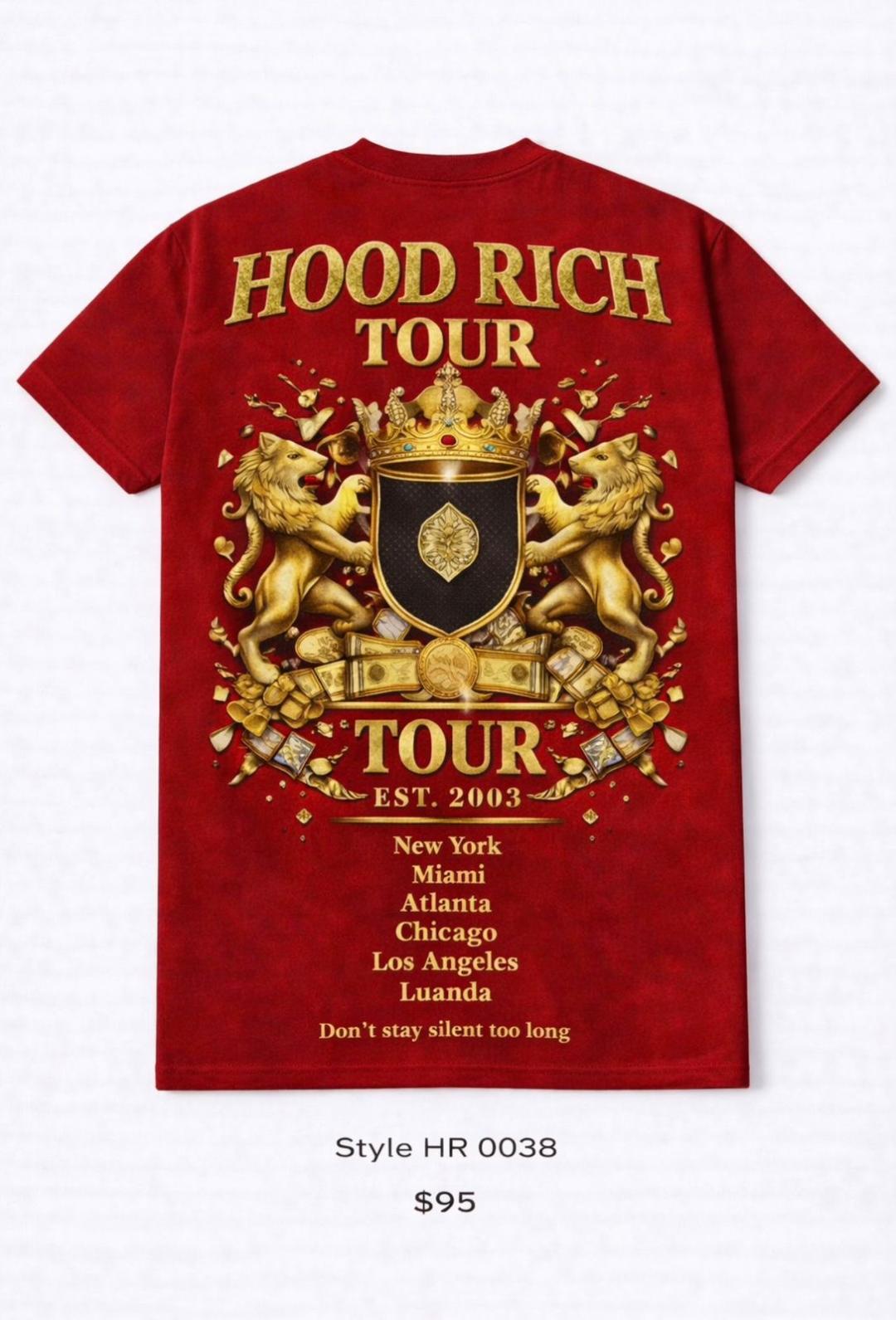 HOOD RICH T-SHIRT TOUR