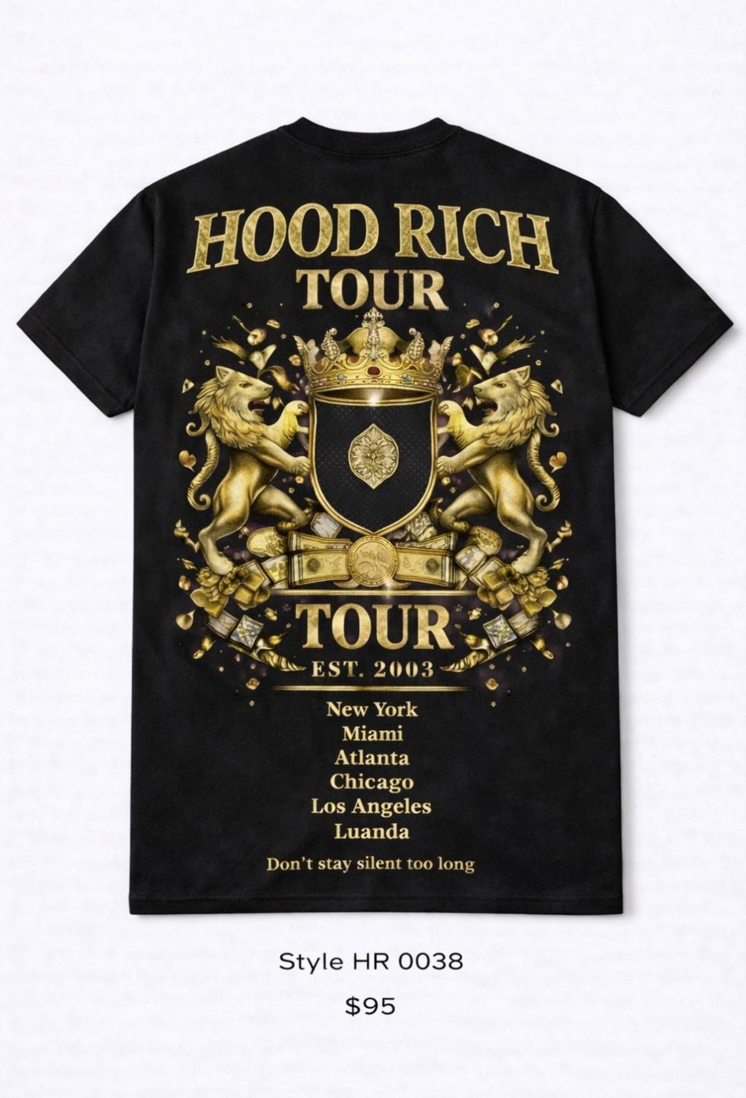 HOOD RICH T-SHIRT TOUR