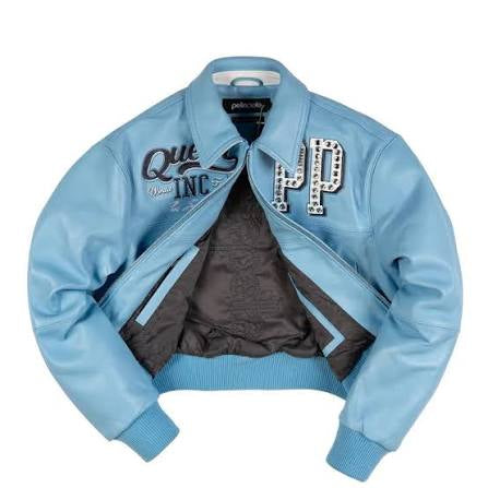 Women's Pelle Queen Crop Leather Jacket