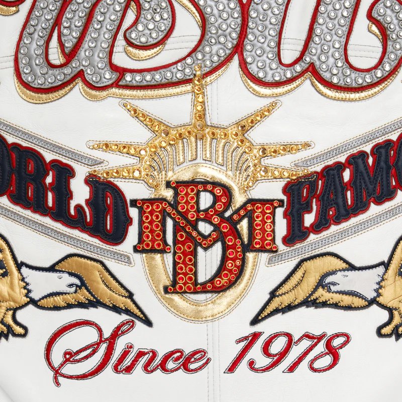 Pelle Pelle USA World Famous White Jacket