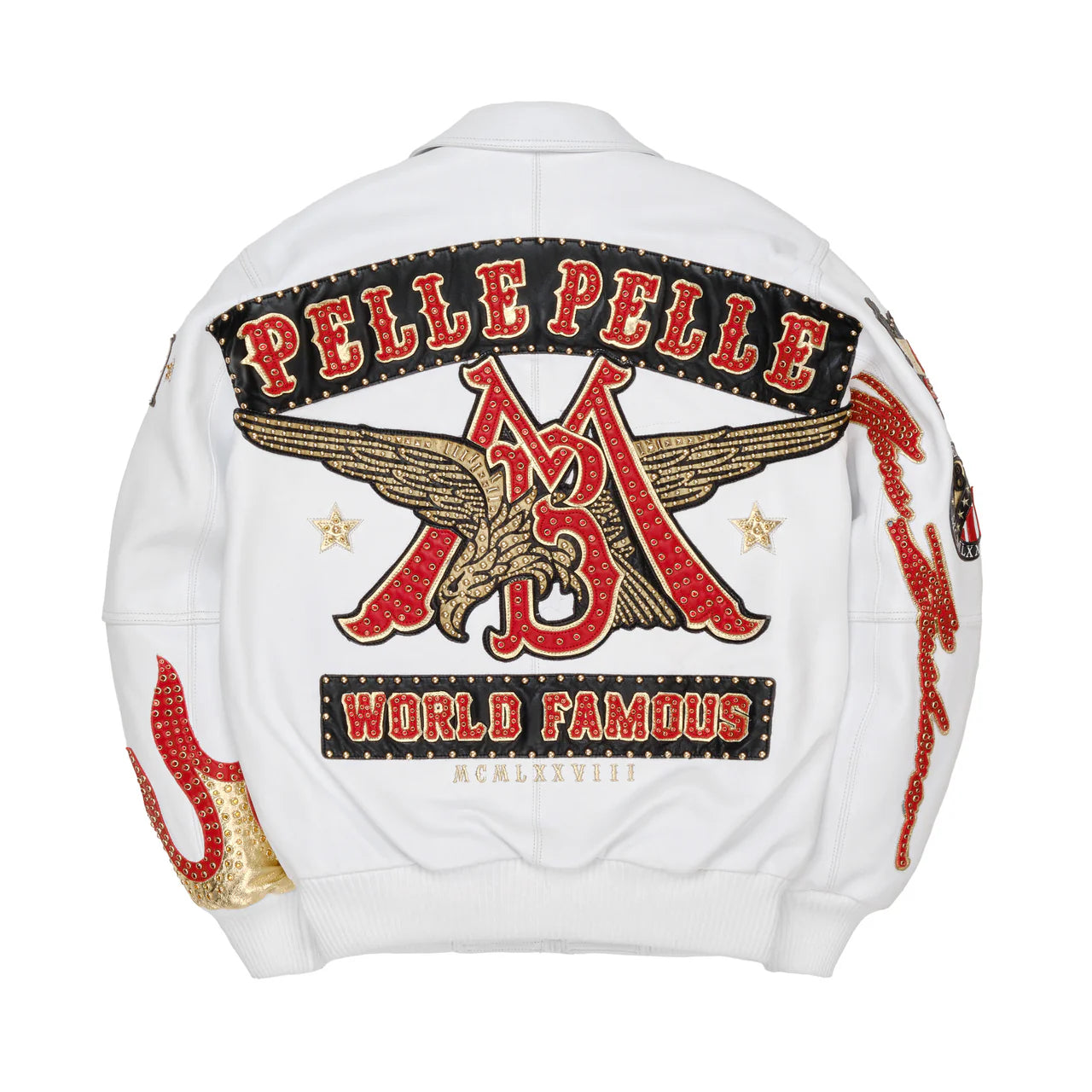 Pelle Pelle USA World Famous White Jacket