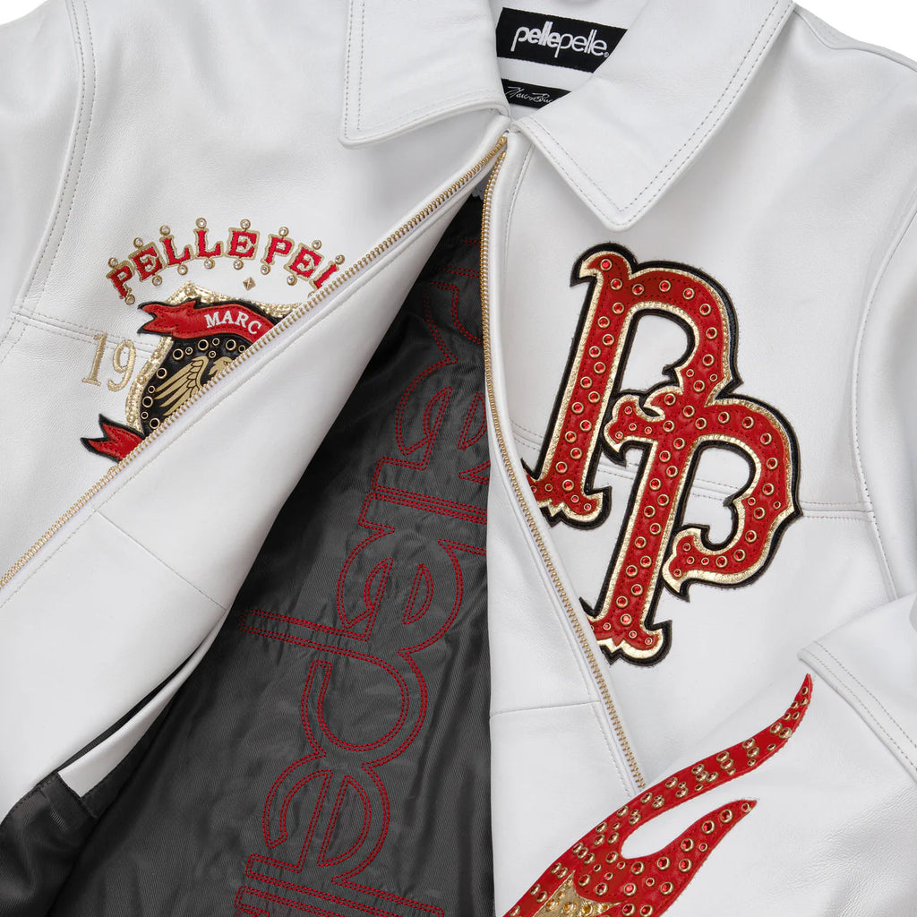 Pelle Pelle USA World Famous White Jacket