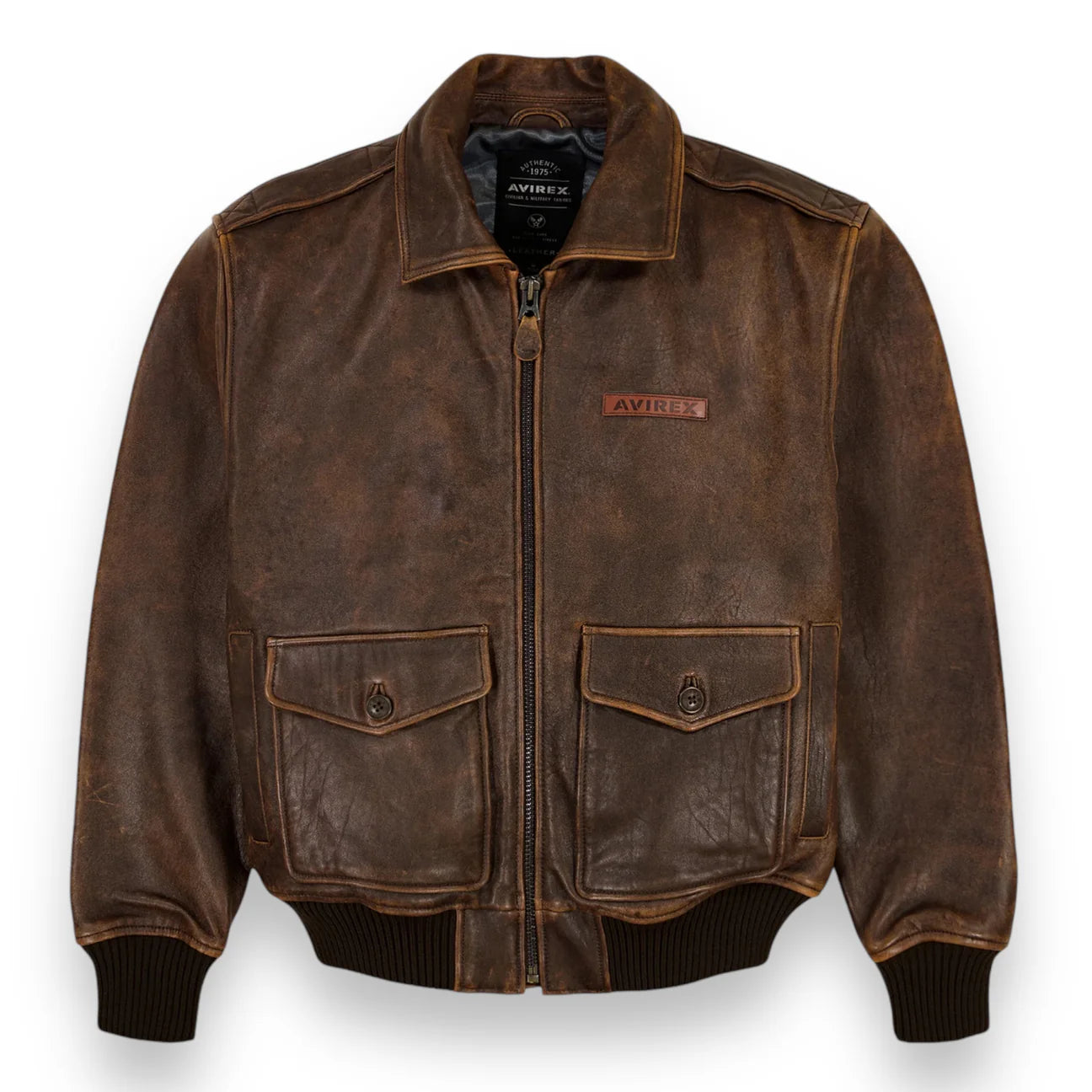 AVIREX SKY CHARMER A2 JACKET (BROWN)