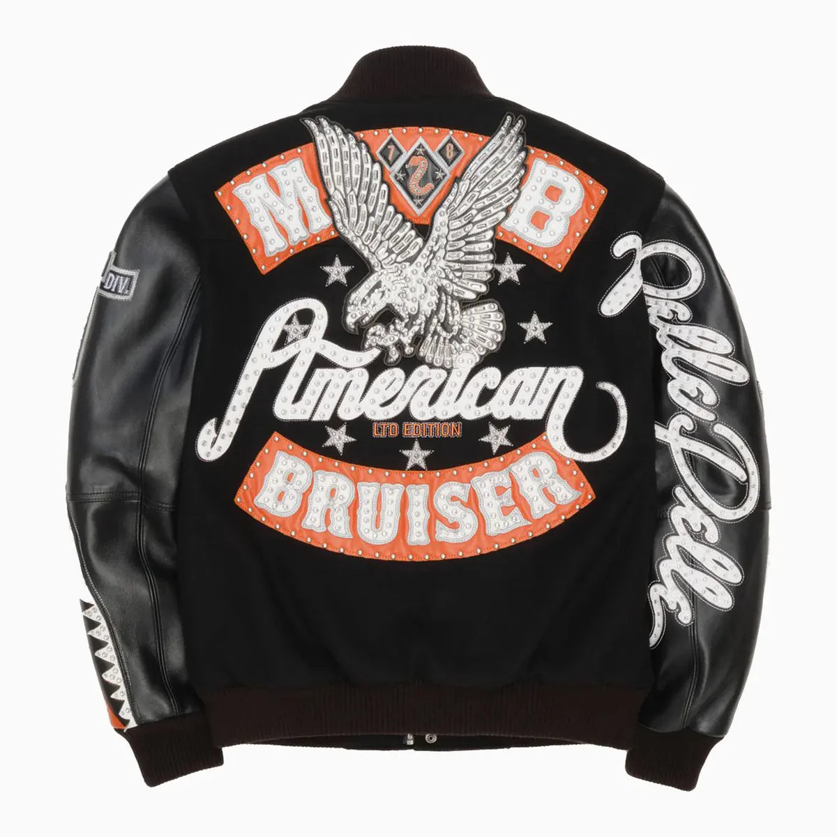 PELLE PELLE MEN’S AMERICAN BRUISER VARSITY JACKET