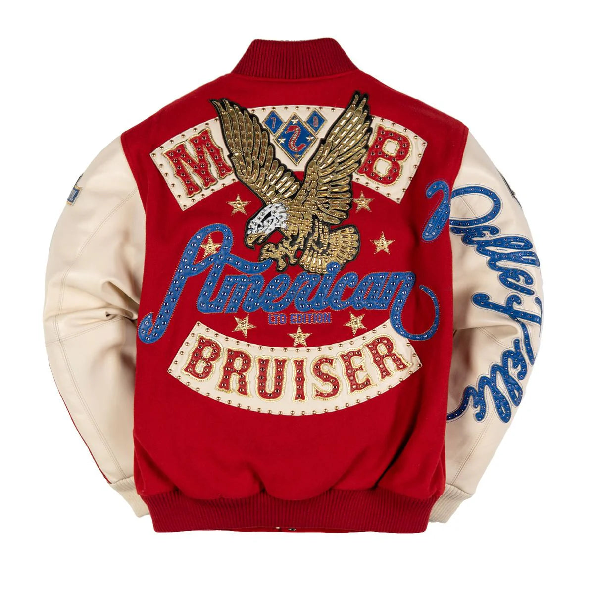 PELLE PELLE MEN’S AMERICAN BRUISER VARSITY JACKET