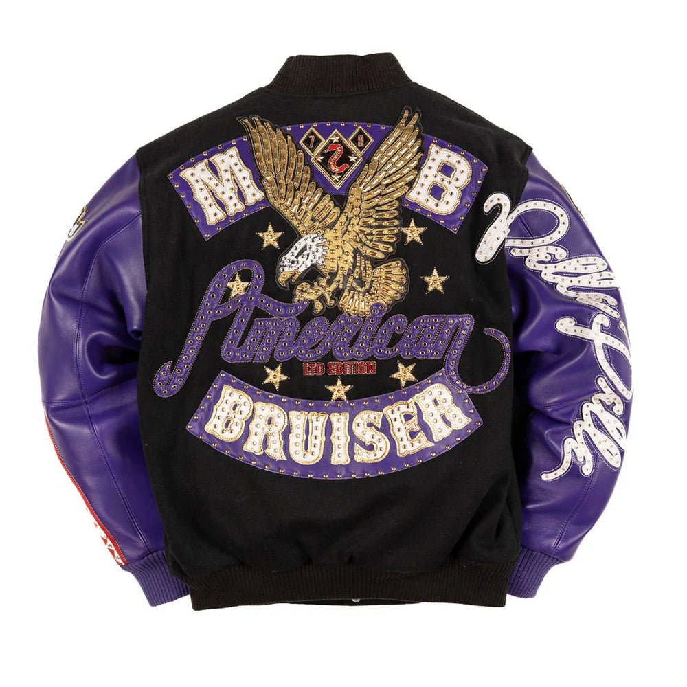 PELLE PELLE MEN’S AMERICAN BRUISER VARSITY JACKET