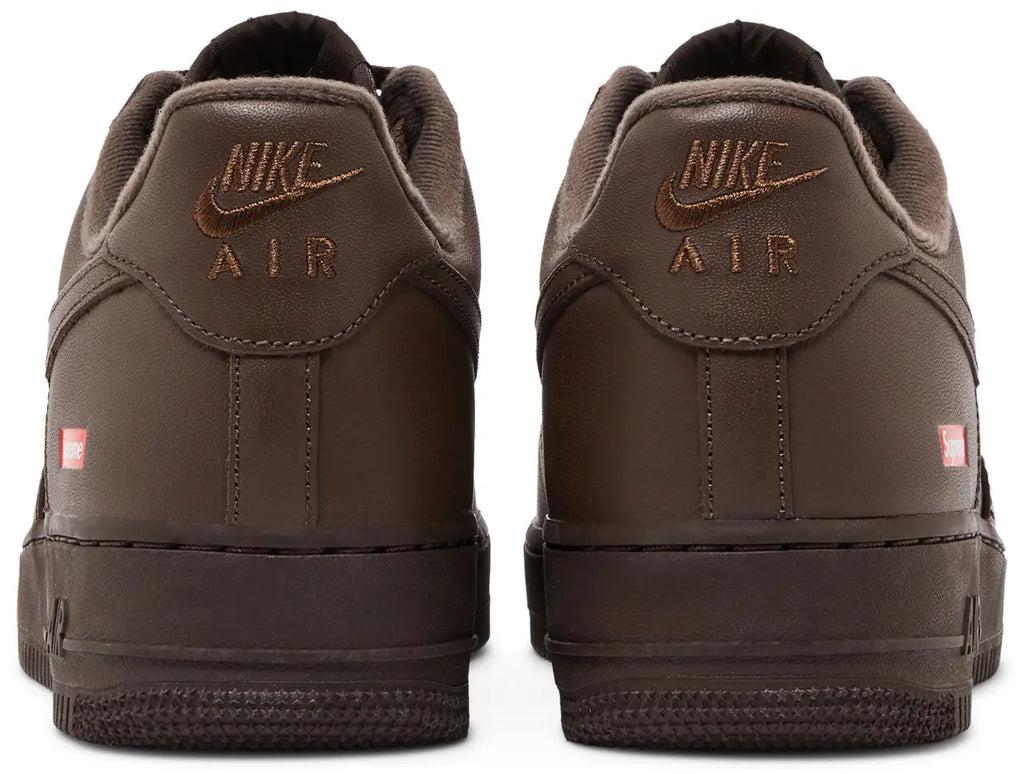 Supreme x Nike Air Force 1 Low 'Box Logo - Baroque Brown'