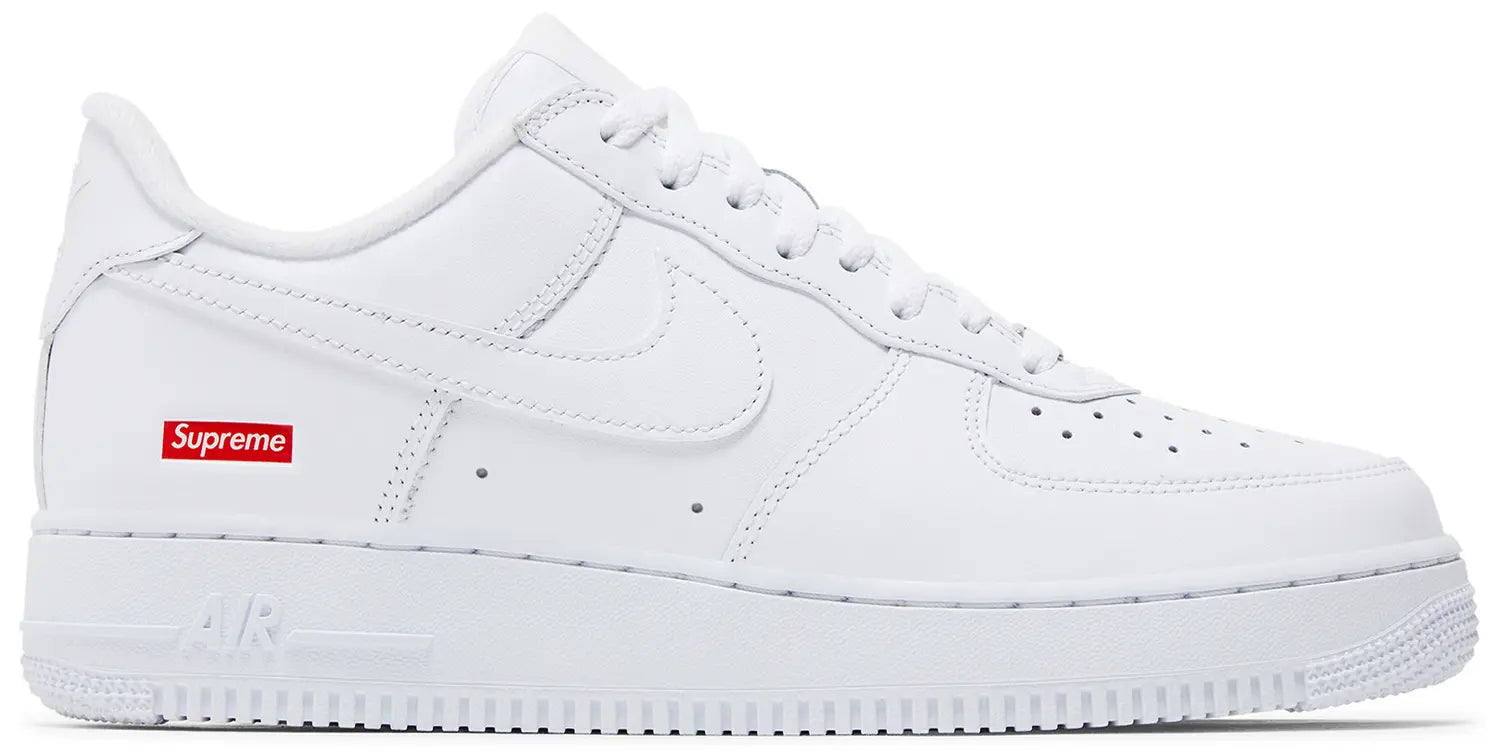 Supreme x Nike Air Force 1 Low 'Box Logo - White'