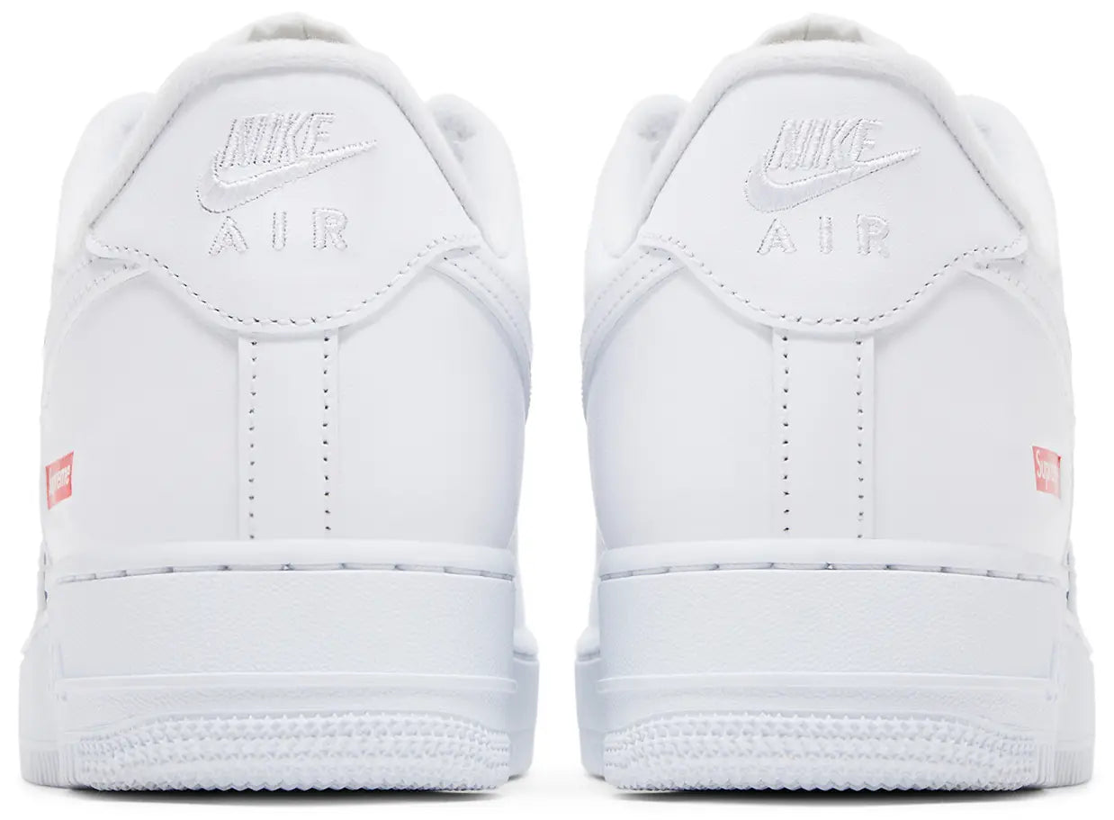 Supreme x Nike Air Force 1 Low 'Box Logo - White'