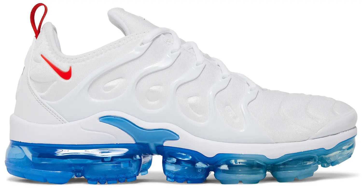 Nike Air VaporMax Plus 'White University Blue’