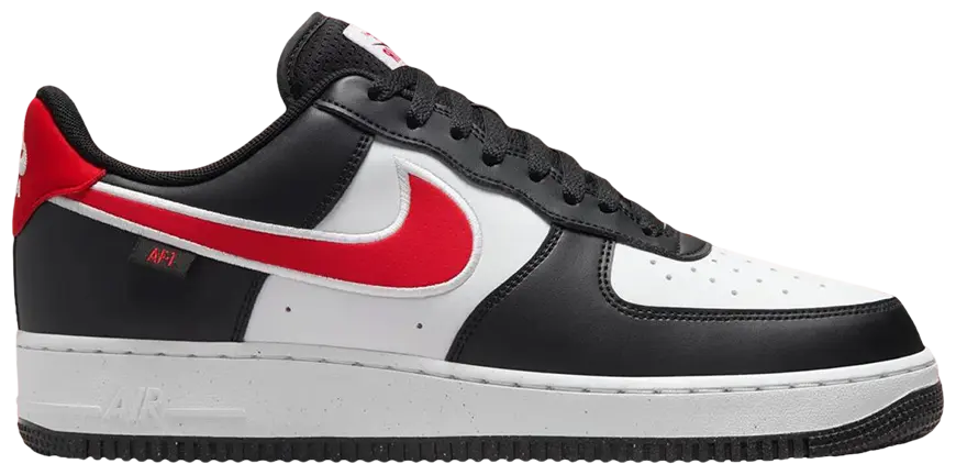 Nike Air Force 1 '07 Next Nature 'Black White University Red'