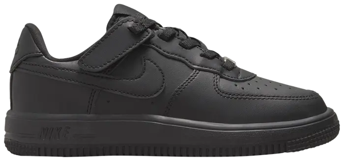 Nike Force 1 Low EasyOn PS 'Triple Black'