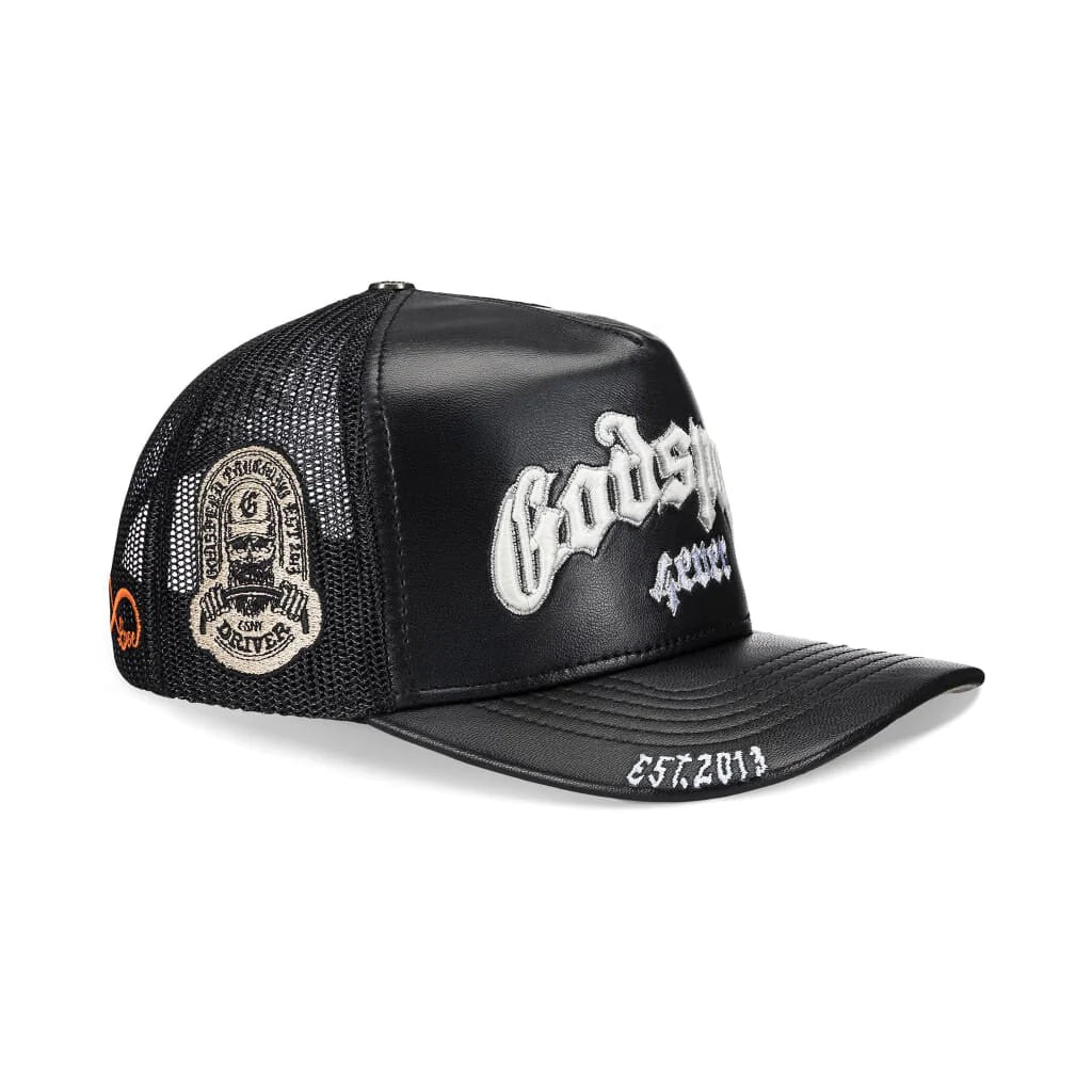 Godspeed Gs Forever Premium Leather Trucker Hat