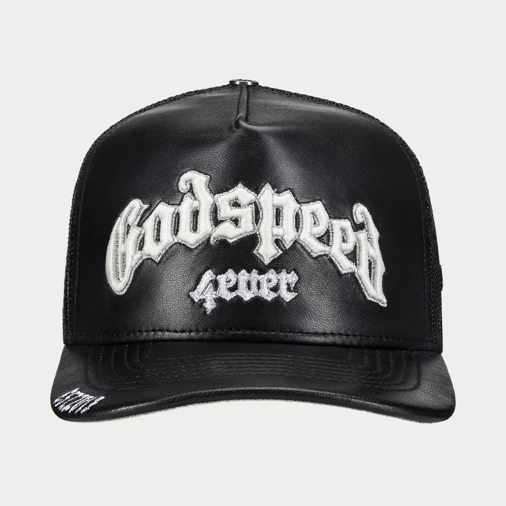 Godspeed Gs Forever Premium Leather Trucker Hat