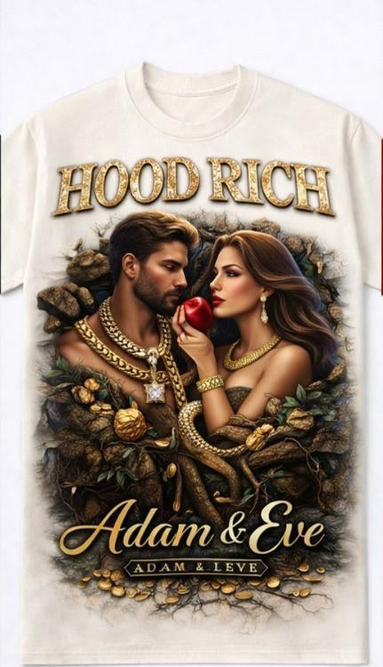 HOOD RICH T-SHIRT ADAM & EVE