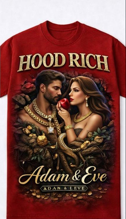 HOOD RICH T-SHIRT ADAM & EVE