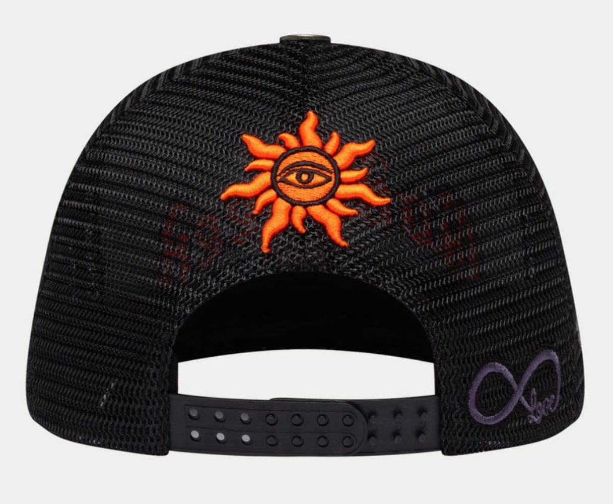 Forever Trucker Hat "Olive / Orange"