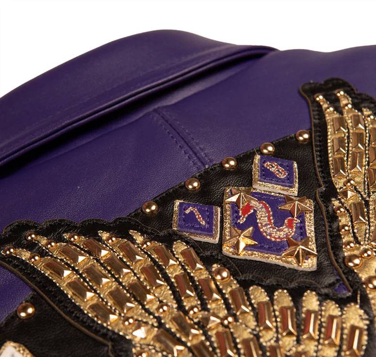 Pelle Pelle USA World Famous Purple Jacket